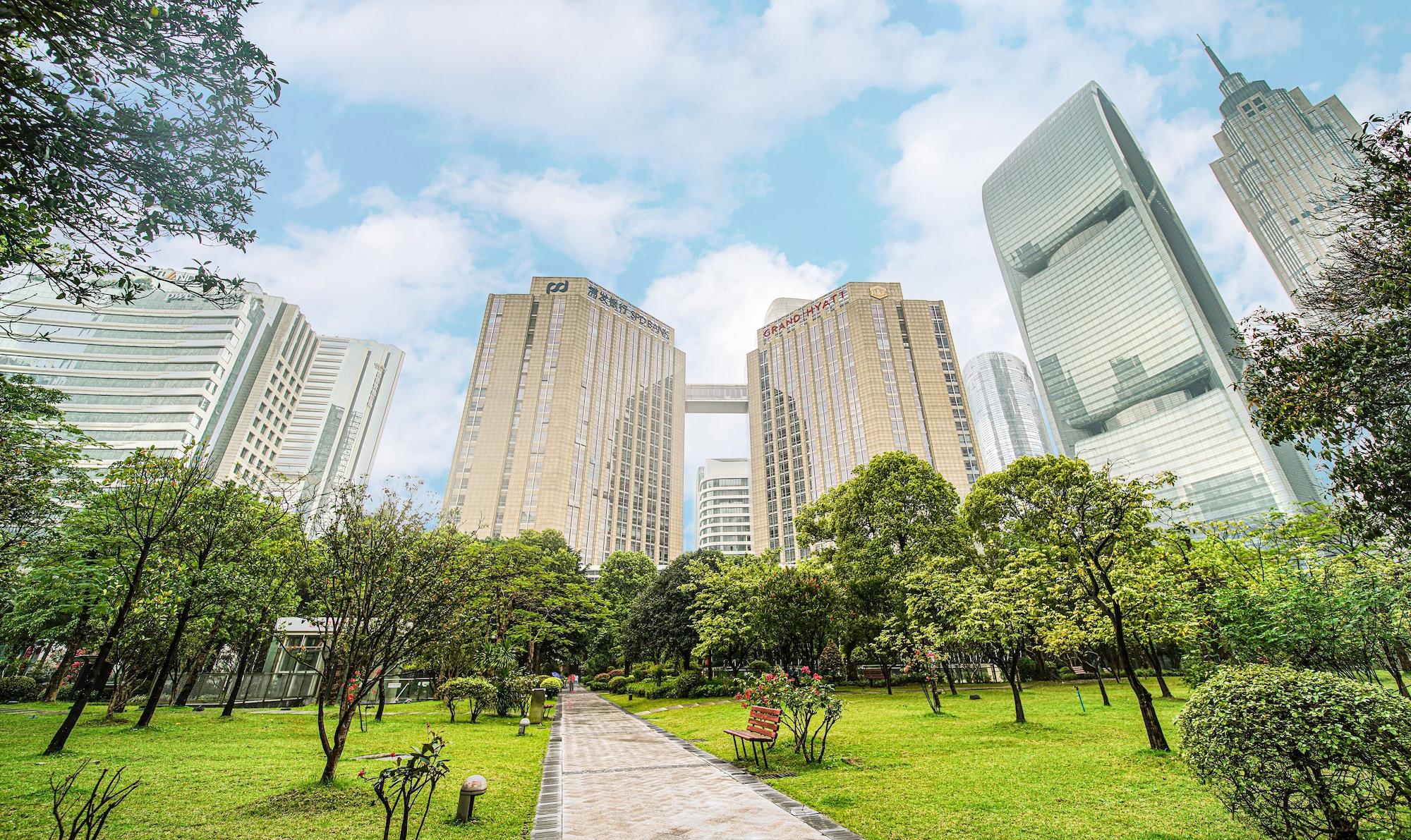 Hotel Grand Hyatt Kanton Exterior foto
