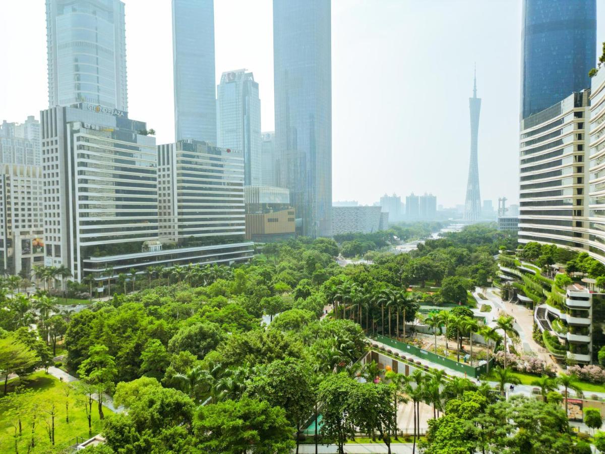 Hotel Grand Hyatt Kanton Exterior foto