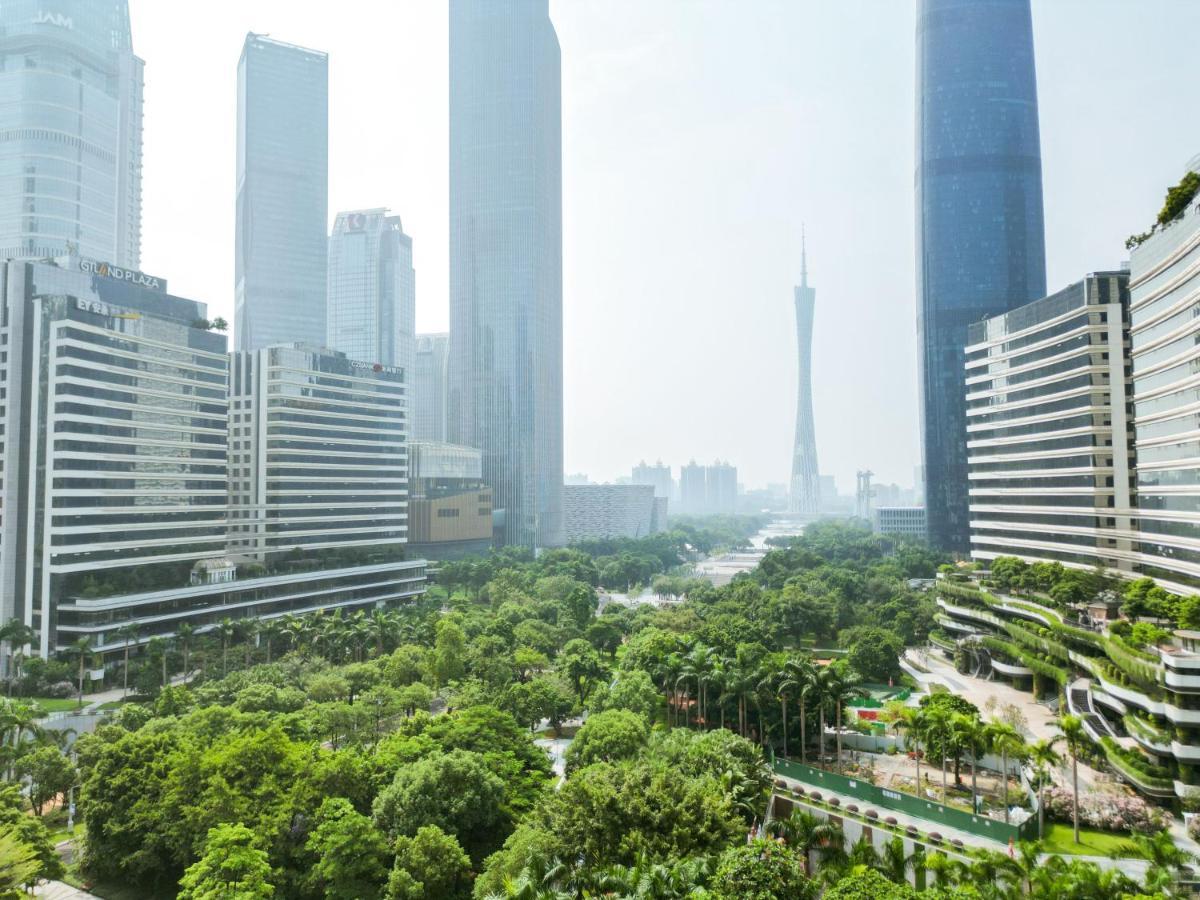 Hotel Grand Hyatt Kanton Exterior foto