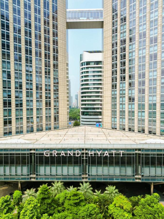 Hotel Grand Hyatt Kanton Exterior foto