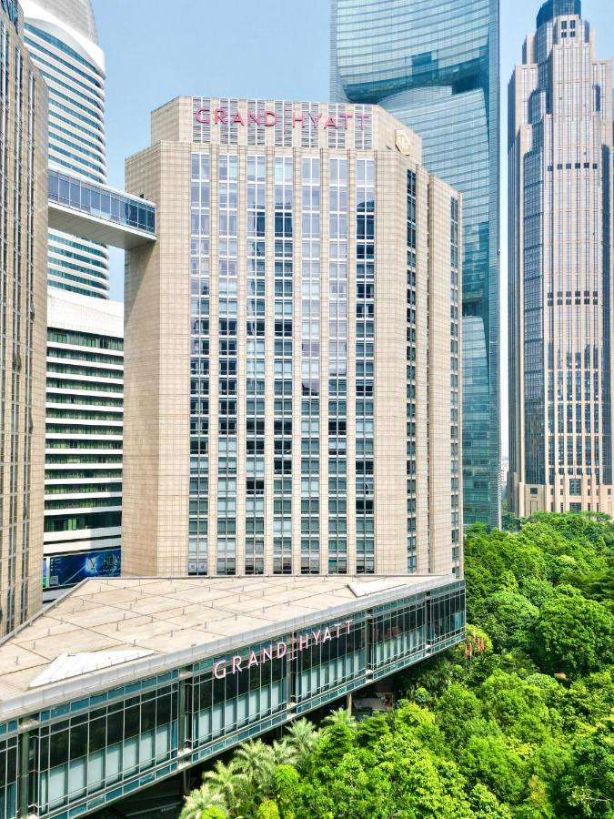 Hotel Grand Hyatt Kanton Exterior foto